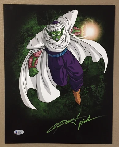 CHRIS SABAT. PICCOLO. DRAGON BALL Z SIGNED 11X14 PHOTO BECKETT CERTIFIED B06 Cover