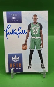 2019-20 Panini Court Kings Tacko Fall Heir Apparent Auto Citrine RC /49 Celtics - Picture 1 of 2