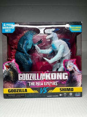 Godzilla X Kong: The New Empire Godzilla vs Shimo 2 Piece Action Figure Set - Image 1 of 4
