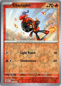 Charcadet - SV03: Obsidian Flames #043/197 Reverse Holo Common - Picture 1 of 2