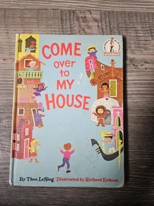 Vintage Dr. Seuss COME OVER TO MY HOUSE 1966 1st Edition Hardcover Kids Book - Picture 1 of 10
