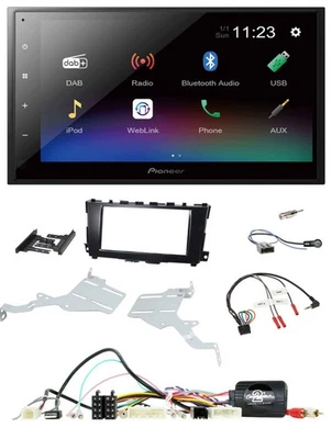 Pioneer USB Bluetooth DAB 2DIN Lenkrad Autoradio für Nissan Altima 2013-2018 - Bild 1 von 4