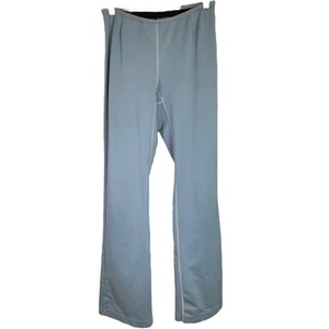 Lucy Jogginghose Damen Gr. M blau weiß gerades Bein Low Rise Stretch - Bild 1 von 7