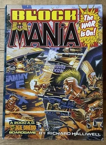 Block Mania Judge Dredd Board Game From Games Workshop - Picture 1 of 3