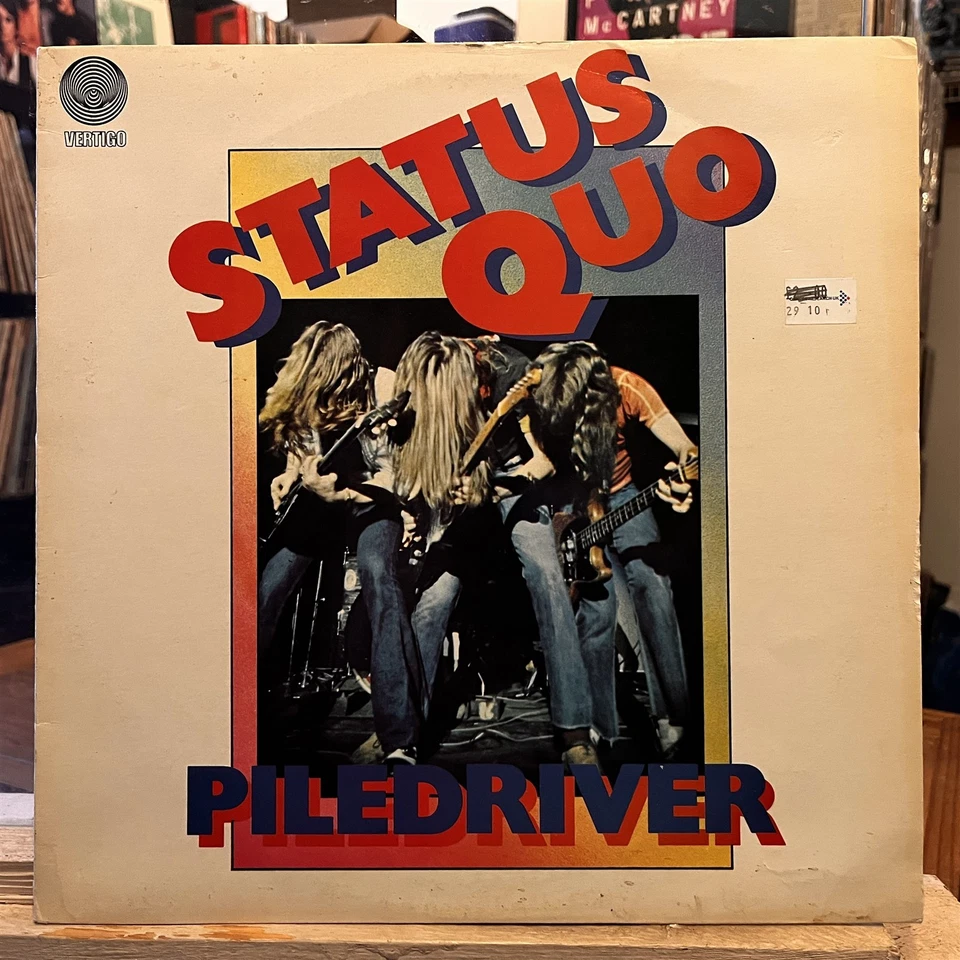 [ROCK/POP]~EXC LP~STATUS QUO~Piledriver~[1972~VERTIGO~Issue]~UK IMPORT~ - Image 1 of 4