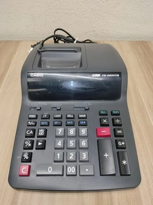 Casio FR-2650TM 12-Digit Printing Calculator Adding Machine - Image 1 of 4