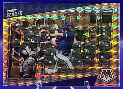 2022 帕尼马赛克 - Corey Seager BANG! #BG-9 马赛克 Prizm - 洛杉矶道奇队 — 第 1/2 张图片