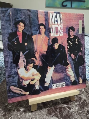 New Kids On The Block ‎– Step By Step - Electronic, Synth-pop, US, 1990 Record  - Image 1 of 4