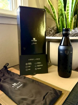 Botella de agua Stanley Jennie The All Day Slim Luxe 12 oz negra nueva en caja Foto 1 de 4