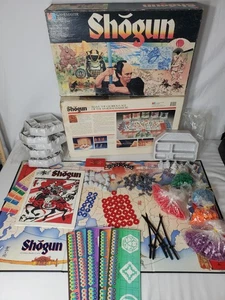 1986 Shogun  Board Game Milton Bradley MB 1980s Complete Vintage samari swords - Picture 1 of 20