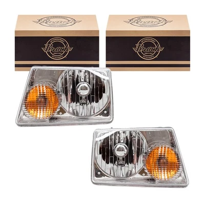 Headlight For 2001-2011 Ranger Set 6L5Z13008AA FO2503173 - Image 1 of 4