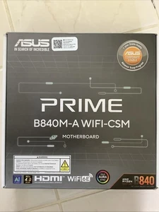 Placa madre de escritorio para juegos Asus Prime B840M-A WIFI-CSM PRIME B840M-A WIFI-CSM - Imagen 1 de 7