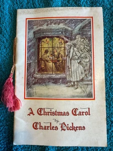 A Christmas Carol Kansas City Southern Lines Eisenbahn illustrierter Dagobert Zug - Bild 1 von 7