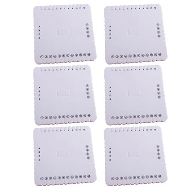 6 stücke Perlenschnur Scheibe DIY Armband Flechten Webstuhl Weberei - Bild 1 von 4