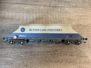 Bachmann 37-327D OO Gauge 90 Tonne JGA Bogie Hopper Buxton Lime Weathered No Box - Picture 1 of 6