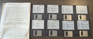 Microsoft Windows 3.11 on 3.5" 1.44MB Floppy Disk install - Workgroups (8 Disks) - Picture 1 of 1