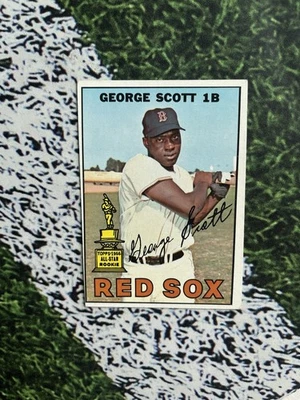 1967 Topps Baseball George Scott #75 EX Condition Low Cost Shipping  - Image 1 of 2