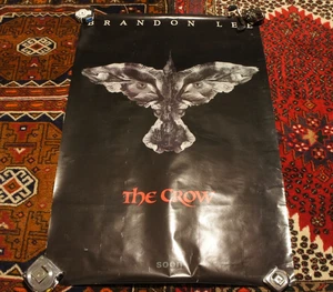Locandina film The Crow 1994 originale Advance 27X40 SS Brandon Lee vintage rara - Foto 1 di 11