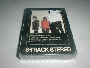 Pretenders S/T Debut Sire 8 Track Tape SEALED 1980 Grrrl New Wave Power Pop Punk - Picture 1 of 6