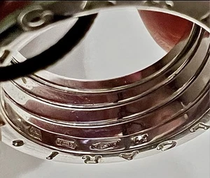 BULGARI BVLG BVLGARI B.ZERO1 Ring 4Band 750/18K Weissgold Gr.61 - Bild 1 von 3