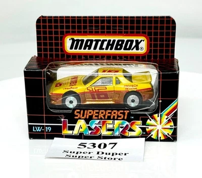 Matchbox - Superfast - Lasers - LW-19 - Pontiac Fiero - 1986 - Caixa lacrada - Imagem 1 de 4