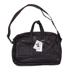 PIQUADRO Ledertasche Laptop Bag Braun Brown Reisen Travel Business Pebble Grain - Imagen 1 de 10