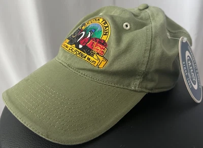 Gorra Ouray Sportswear Skunk Train California Fort Bragg Willits NUEVA CON ETIQUETAS Foto 1 de 4