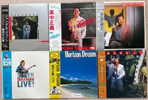 Masayoshi Takanaka Lot of 6 vinyls - Japan LP On Guitar  SHAKE IT Horizon Dream - Foto 1 di 16