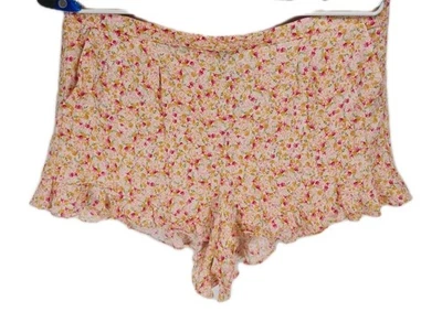 TORRID Women Plus Size 5X Ruffle Short Sunshine Ditsy Floral Elastic Waist 20NA - Image 1 of 4