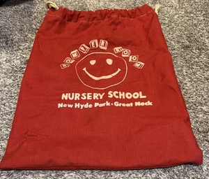Strampler Zimmer Kindergarten NY Kordelzug Beuteltasche Tasche Camp 80’s Canvas Water Resis. - Bild 1 von 13