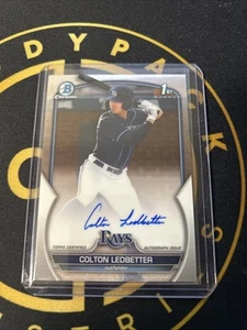 Bowman Draft 2023 - Chrome Prospect Autografi Colton Ledbetter #CDA-CL (AU, RC) - Foto 1 di 2