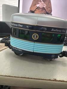 ARISTOCRAFT ART-22709 EGGLINER RAILWAY ONE- OVAL OFFICE C7/EX, G Scale RARE - Picture 1 of 6