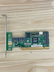 Promise SATA 300 TX4 PCI 4-Port SATA II 300 Controller Card GP 0434-03 REV A1 - Zdjęcie 1 z 2