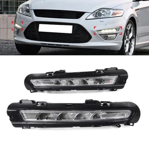 Luz de marcha diurna / intermitente para Ford Mondeo 2011-2013 blanco colores singales - Imagen 1 de 13