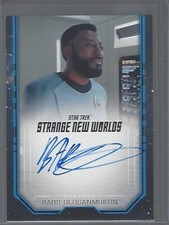Star Trek Strange New Worlds Season 1 B. Olusanmokun (Bordered) Autograph