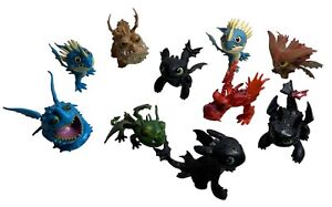 2013 DRAGONS DEFENDERS OF BERK Lot of 10 MINI 3" Figures by SPIN MASTER ? READ