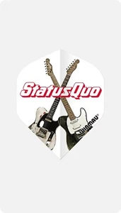 Winmau Official Rock Legends Status Quo Dart Flights - Picture 1 of 2