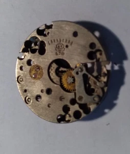 Watch Movement Repairs Parts Watchmaker 7 Jewels Swiss AS 970 B15#65 - Picture 1 of 4