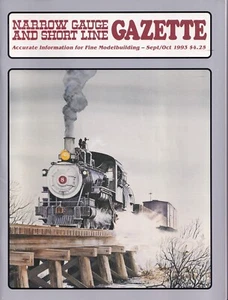 Narrow Gauge and Short Line Gazette Sept/Oct 1993 Model Railroading - Picture 1 of 2