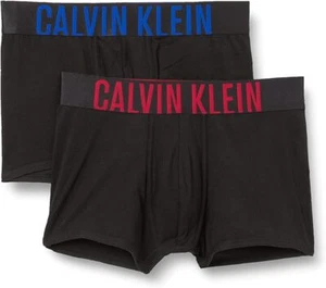 Calvin Klein Men's Intense Power Cotton Stretch Trunk 2- Pack Black - Picture 1 of 4