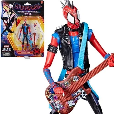 MARVEL LEGENDS Spider-man Across the Spider-verse SPIDER-PUNK 6" Figure IN STOCK Cover
