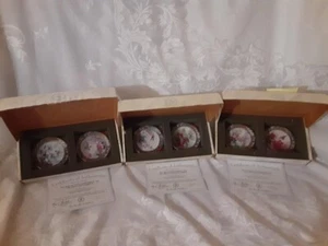 Lena Liu Bradford Miniature Hummingbird Plates, Sets 1, 3 and 4 - Picture 1 of 12