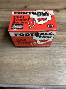 Juego de fútbol americano Topps 1989 negociado - Imagen 1 de 8