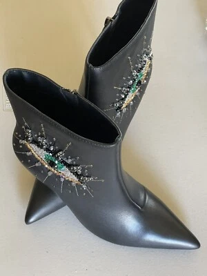 KURT GEIGER LONDRES NAPA CUERO BELGRAVIA OJO PUNTA BOTÍN EN NEGRO 39 Foto 1 de 4