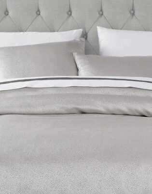 HiEnd Accents Queen Size Gray Marilyn 3 Piece Duvet Cover Set, - Image 1 of 4