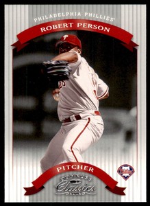 2002 DONRUSS CLASSICS ROBERT PERSON PHILADELPHIA PHILLIES #61