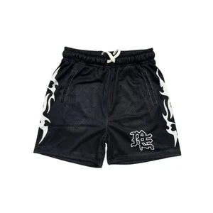 NUEVOS PANTALONES CORTOS DE BALONCESTO MIXTOS EMOCIONES Negros 'Lightning' talla S - 2XL - Imagen 1 de 1