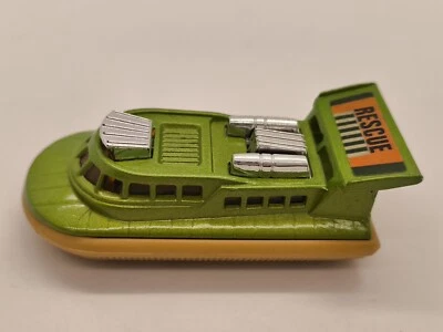 RECUE HOVERCRAFT GRÜNMETALLIC MATCHBOX SUPERFAST No.72 ENGLAND VON 1972 - Bild 1 von 4