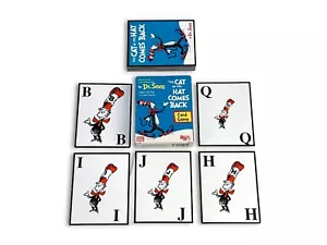 Vintage Cat In The Hat Comes Back Dr. Seuss Card Game ABC Flash Cards-USA Made - Picture 1 of 6