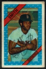1972 KELLOGG'S 3-D SUPER STARS BASEBALL BOSTON RED SOX REGGIE SMITH CARD #35 VG
